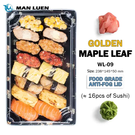 Recyclable Food Degree Takeaway Pet Plastic Fold Box