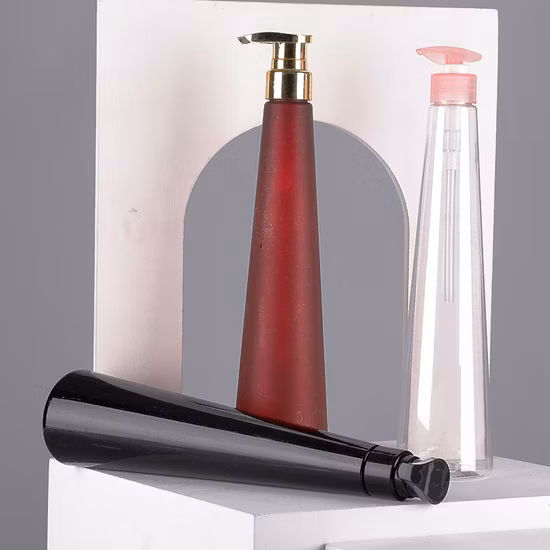 Different Capacity Clear Pet Bottle with Spray Pump